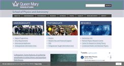 Desktop Screenshot of ph.qmul.ac.uk