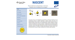 Desktop Screenshot of nascent.qmul.ac.uk