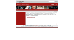 Desktop Screenshot of chem.qmul.ac.uk
