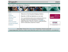 Tablet Screenshot of dbi.qmul.ac.uk