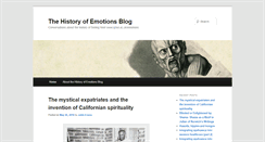 Desktop Screenshot of emotionsblog.history.qmul.ac.uk