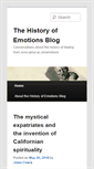 Mobile Screenshot of emotionsblog.history.qmul.ac.uk