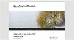 Desktop Screenshot of livemusiclab.eecs.qmul.ac.uk
