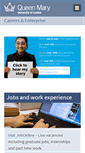 Mobile Screenshot of careers.qmul.ac.uk